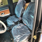 LSV Four Passenger Electric Coco Truck Low Sped Vehicle Golf Cart With AC & Heat - BLUE SCRATCH ~ N ~ DENT