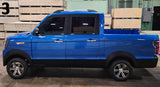 LSV Four Passenger Electric Coco Truck Low Sped Vehicle Golf Cart With AC & Heat - BLUE SCRATCH ~ N ~ DENT