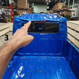 LSV Four Passenger Electric Coco Truck Low Sped Vehicle Golf Cart With AC & Heat - BLUE SCRATCH ~ N ~ DENT