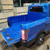 LSV Four Passenger Electric Coco Truck Low Sped Vehicle Golf Cart With AC & Heat - BLUE SCRATCH ~ N ~ DENT