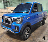 LSV Four Passenger Electric Coco Truck Low Sped Vehicle Golf Cart With AC & Heat - BLUE SCRATCH ~ N ~ DENT