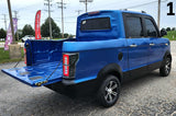 LSV Four Passenger Electric Coco Truck Low Sped Vehicle Golf Cart With AC & Heat - BLUE SCRATCH ~ N ~ DENT