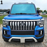 LSV Four Passenger Electric Coco Truck Low Sped Vehicle Golf Cart With AC & Heat - BLUE SCRATCH ~ N ~ DENT