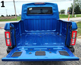 LSV Four Passenger Electric Coco Truck Low Sped Vehicle Golf Cart With AC & Heat - BLUE SCRATCH ~ N ~ DENT