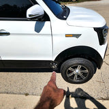 LSV Four Passenger Electric Coco Truck Low Sped Vehicle Golf Cart With AC & Heat - WHITE SCRATCH ~ N ~ DENT