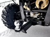 650cc Mammoth Comrade 4x4 UTV With Tuff Lift 84" Sidekick Snow Plow Hydraulic Up/Down L/R