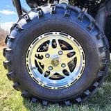 650cc 4x4 UTV Golf Cart Utility Vehicle EFI Upgraded Rims - Comrade 650 Tree Camo