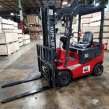 Tuff Lift 2200 Pound Electric Forklift With Side Shift 118" Lift CPD10