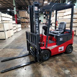 Tuff Lift 2200 Pound Electric Forklift With Side Shift 118" Lift CPD10