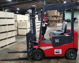 Tuff Lift 2200 Pound Electric Forklift With Side Shift 118" Lift CPD10