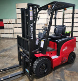 Tuff Lift 3300 Pound Electric Forklift With Side Shift 118" Lift