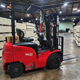 Tuff Lift 3300 Pound Electric Forklift With Side Shift 118" Lift