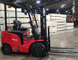 Tuff Lift 3300 Pound Electric Forklift With Side Shift 118" Lift