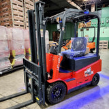 Tuff Lift 3300 Pound Electric Forklift With Side Shift 118" Lift