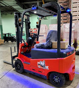 Tuff Lift 3300 Pound Electric Forklift With Side Shift 118" Lift