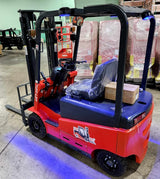 Tuff Lift 3300 Pound Electric Forklift With Side Shift 118" Lift