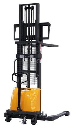 Apollo Powered Lift & Lower Straddle Stacker 3300lbs Capacity - 98" lifting - CTD15B-E-2.5M-II