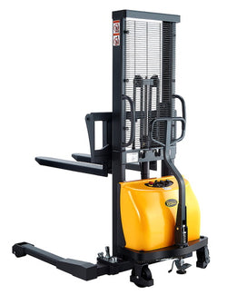 Semi-Electric Straddle Stacker - 3300Lbs Capacity - 63"/118" Lifting - CTD15B-III
