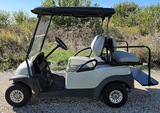 Club Car Precedent 48v Electric Golf Cart 4 Seater With Windshield & Flipseat - 2023