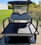 Club Car Precedent 48v Electric Golf Cart 4 Seater With Windshield & Flipseat - 2023
