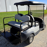 Club Car Precedent 48v Electric Golf Cart 4 Seater With Windshield & Flipseat - 2023