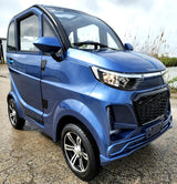 Electric 2 Door Coco Joker 60v Electric Golf Cart LSV With AC/HEAT - Blue