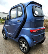 Electric 2 Door Coco Joker 60v Electric Golf Cart LSV With AC/HEAT - Blue