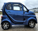 Electric 2 Door Coco Joker 60v Electric Golf Cart LSV With AC/HEAT - Blue