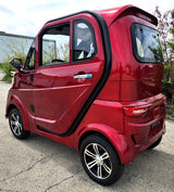 Electric 2 Door Coco Joker 60v Electric Golf Cart LSV With AC/HEAT - Blue