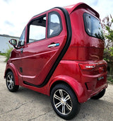 Electric 2 Door Coco Joker 60v Electric Golf Cart LSV With AC/HEAT - Blue