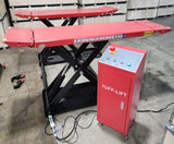 GSI - Electric Car Scissor Lift Mid Rise 8,000 LBS Capacity 110v Auto Lift Height 39.5"