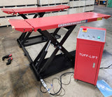 GSI - Electric Car Scissor Lift Mid Rise 8,000 LBS Capacity 110v Auto Lift Height 39.5"