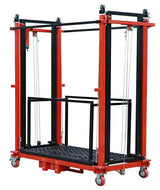 Electric Scaffolding Lift Scissor Lift - 16.5 Foot Reach Height - 1100 LB. Lift Capacity