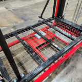 GSI - Electric Scaffolding Lift 12.5 Foot Reach Height Scissor Lift - 1100 LB. Lift Capacity