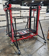GSI - Electric Scaffolding Lift 12.5 Foot Reach Height Scissor Lift - 1100 LB. Lift Capacity