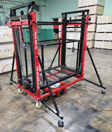 GSI - Electric Scaffolding Lift 12.5 Foot Reach Height Scissor Lift - 1100 LB. Lift Capacity