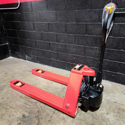 GSI - Fully Electric Pallet Jack Lithium Ion Motorized 3,300 lb. Capacity Pallet Truck Stacker - EPT-15E