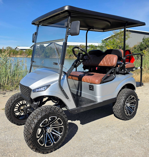 EZ GO TXT Electric Golf Cart With MadJax Body - Street Legal Package Included 4 Seater - Excellent Condition 2023