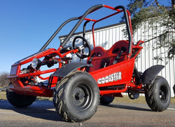 125cc Go Kart Mid Size Coolster Hulk Junior Fully Automatic Go Kart w/Reverse - GK-6125