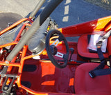 125cc Go Kart Mid Size Coolster Hulk Junior Fully Automatic Go Kart w/Reverse - GK-6125