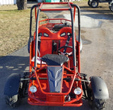 125cc Go Kart Mid Size Coolster Hulk Junior Fully Automatic Go Kart w/Reverse - GK-6125