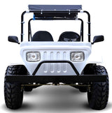 Adult Mini Jeep Inferno 200cc with Spare Tire Truck Gas Golf Cart Mini jeep Vehicle - GR-9 - Blue