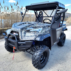 GSI - 800cc UTV 2 Seater Golf Cart 4x4 Utility Vehicle EFI W/Dump - JungleCross 800 ST-2 - Camo