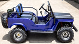 Mini Safari Jeep Mini Gas Golf Cart With 125cc Motor Lifted & Loaded - Jeep GR-2