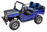Mini Safari Jeep Mini Gas Golf Cart With 125cc Motor Lifted & Loaded - Jeep GR-2