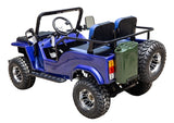 Mini Safari Jeep Mini Gas Golf Cart With 125cc Motor Lifted & Loaded - Jeep GR-2