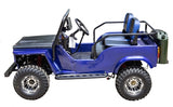 Mini Safari Jeep Mini Gas Golf Cart With 125cc Motor Lifted & Loaded - Jeep GR-2