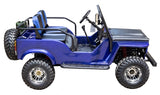 Mini Safari Jeep Mini Gas Golf Cart With 125cc Motor Lifted & Loaded - Jeep GR-2