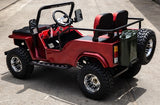 Mini Safari Jeep Mini Gas Golf Cart With 125cc Motor Lifted & Loaded - Jeep GR-2
