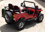 Mini Safari Jeep Mini Gas Golf Cart With 125cc Motor Lifted & Loaded - Jeep GR-2